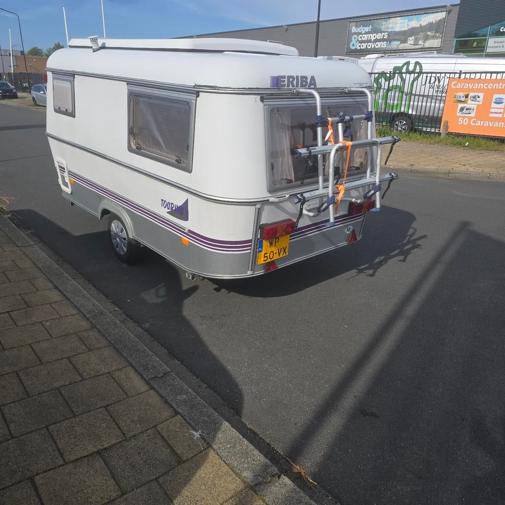 Eriba Triton Hefdak Caravan - Compact en Compleet, Caravans en Kamperen, Caravans, Particulier, 4 tot 5 meter, Eriba, Standaardzit