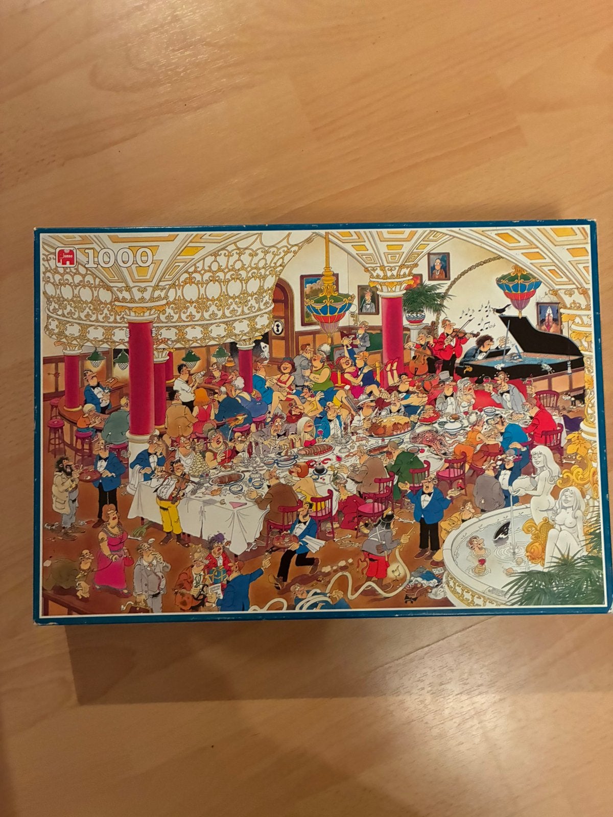 Jan van Haasteren De bruiloft, Ophalen of Verzenden, 500 t/m 1500 stukjes, Gebruikt