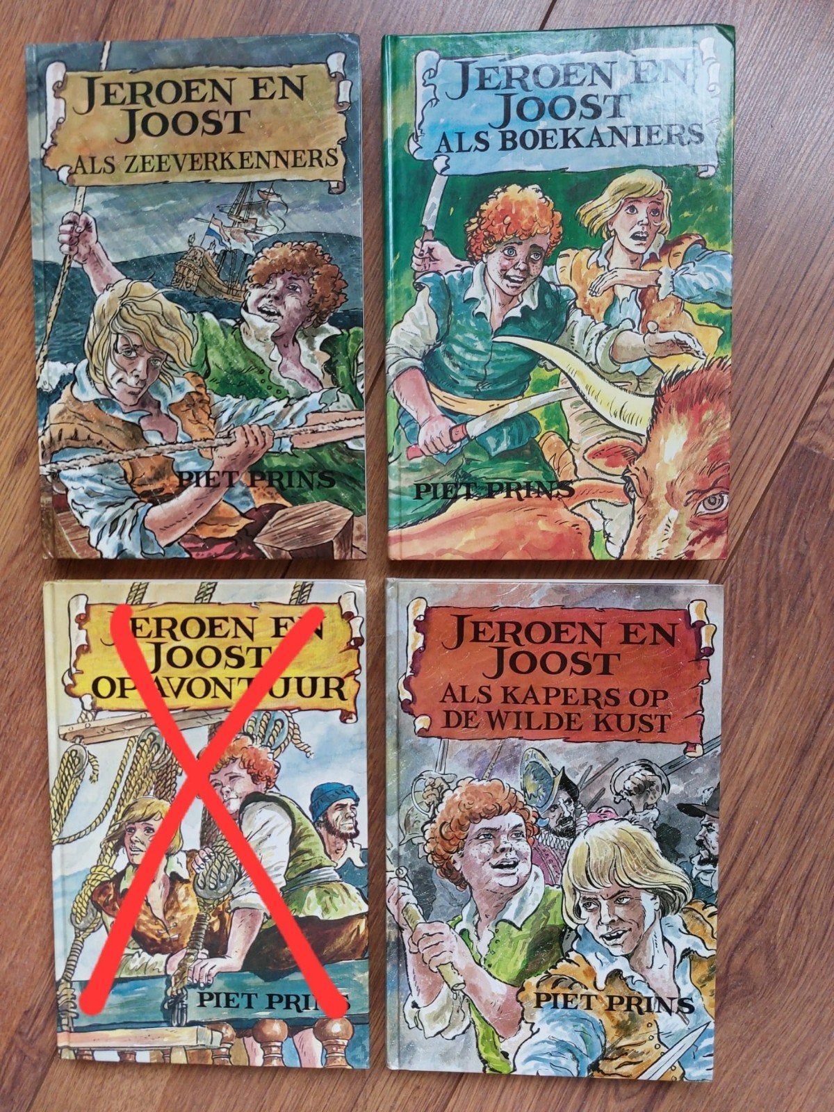 Jeroen en Joost boeken - Piet Prins (3 stuks), Ophalen of Verzenden, Gelezen, Piet Prins