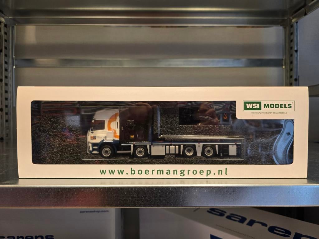 WSI Models, De Jong. Daf met Palfinger kraan, Hobby en Vrije tijd, Modelauto's | 1:50, Verzenden, Nieuw, Bus of Vrachtwagen, Wsi