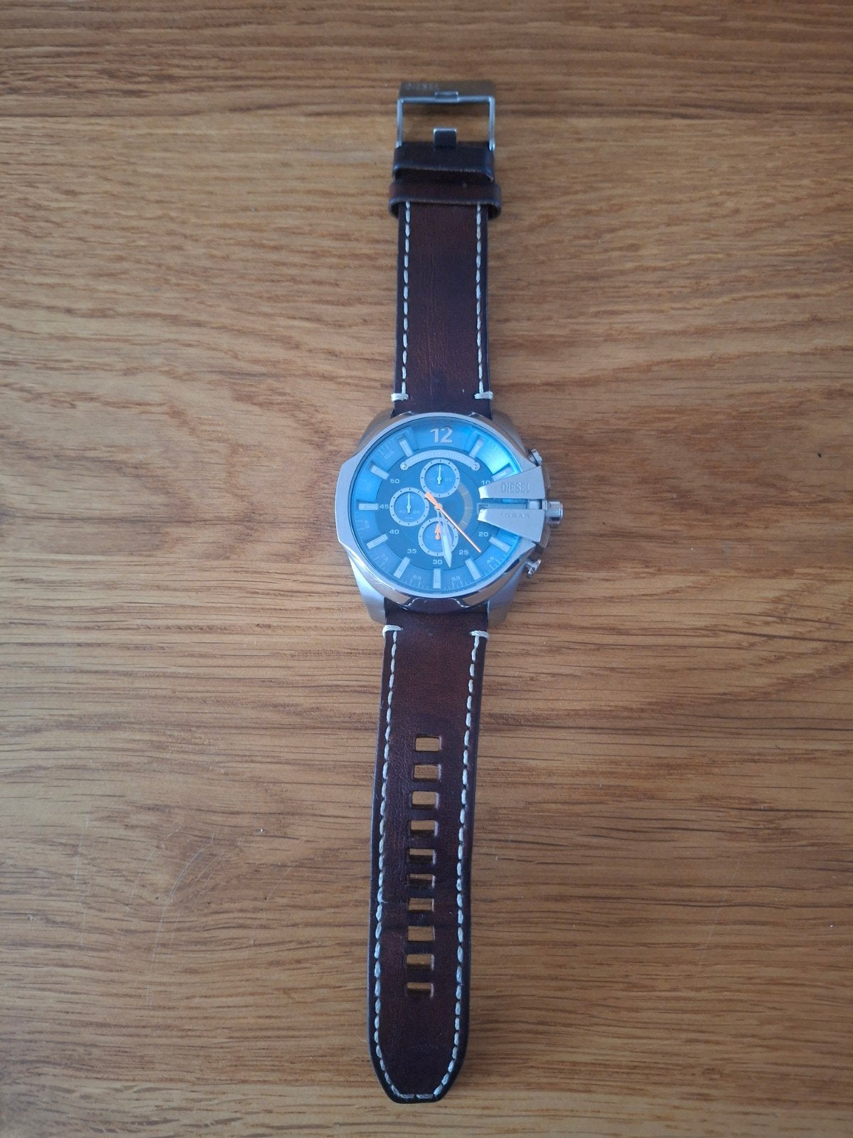 Diesel horloge, Overige merken, Leer, Polshorloge, Nieuw