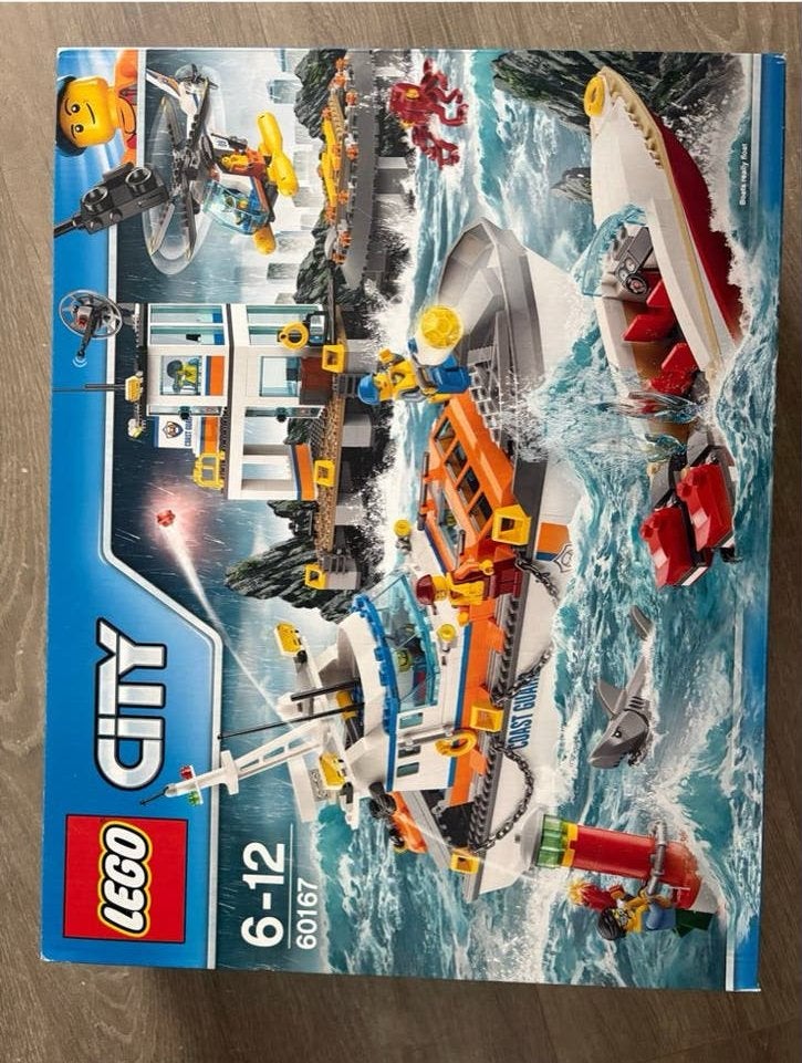 Nieuw LEGO City 60167 Kustwacht Starter Set nieuwe staat, City, Lego, Ophalen of Verzenden, Zo goed als nieuw