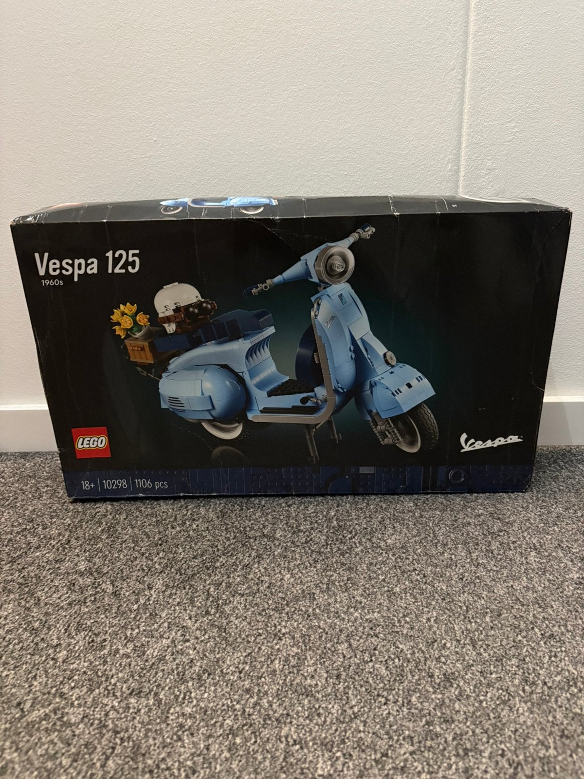 Lego Vespa 125 (10298), Ophalen of Verzenden, Zo goed als nieuw