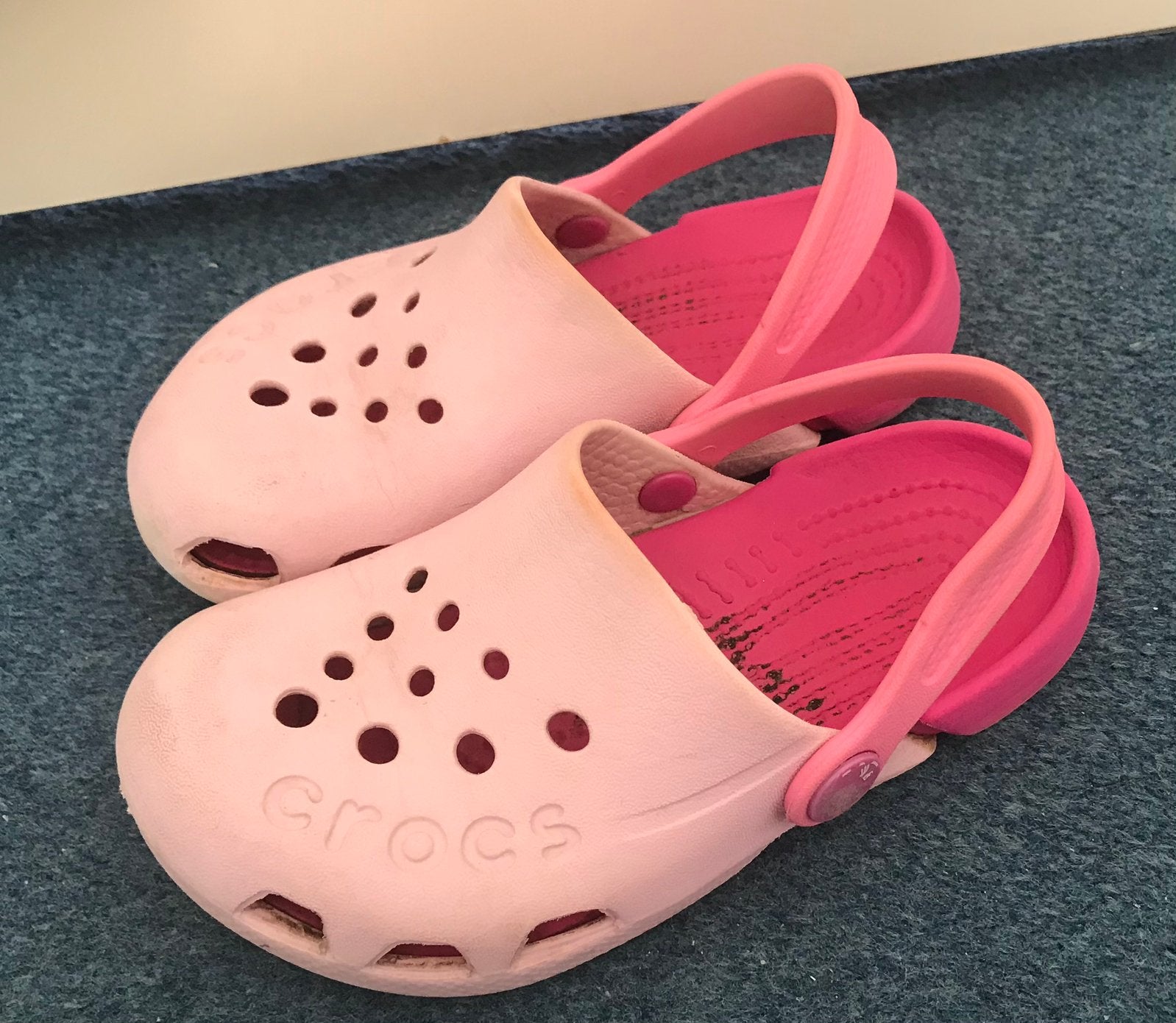 Echte Crocs roze – mt 27/28 waterschoenen klompjes / outdoor, Crocs, Meisje, Overige typen, Ophalen of Verzenden