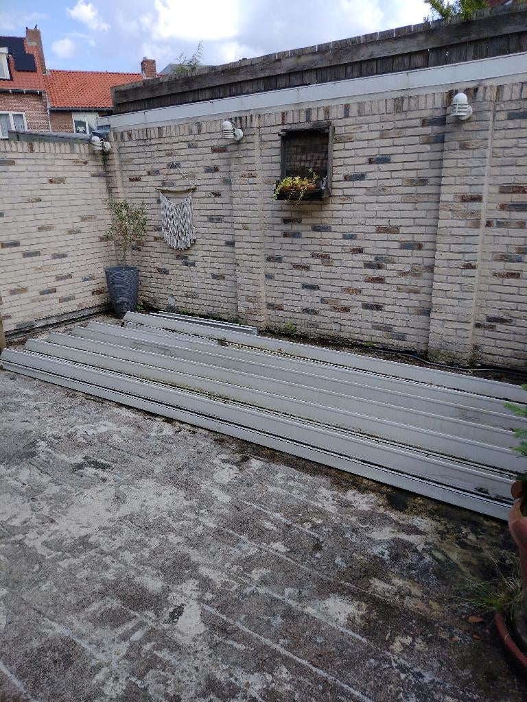 Aluminium profielen, Doe-het-zelf en Verbouw, Ophalen, Gebruikt, Aluminium
