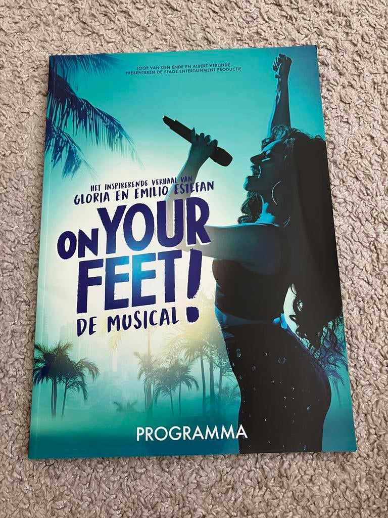 Programmaboek On Your Feet! de musical, Boeken, Ophalen of Verzenden, Zo goed als nieuw, Ballet of Musical