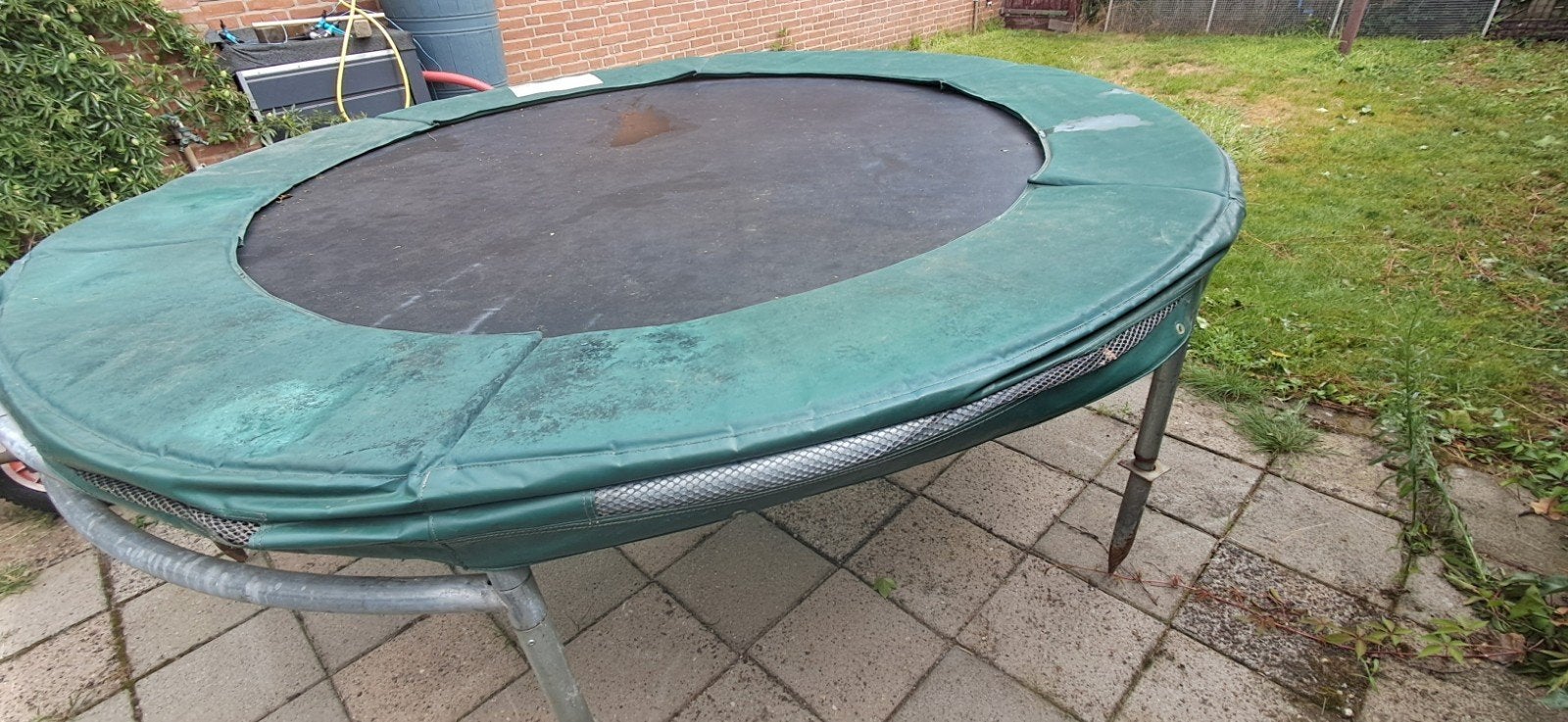 Gebruikte trampoline, rond model, Ophalen, Gebruikt