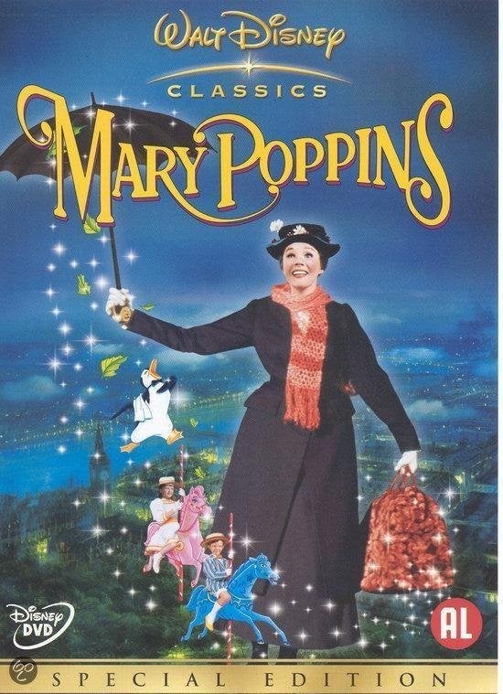 Mary Poppins - Special Edition (1964) Disney, Alle leeftijden, Verzenden, Zo goed als nieuw, Fantasy