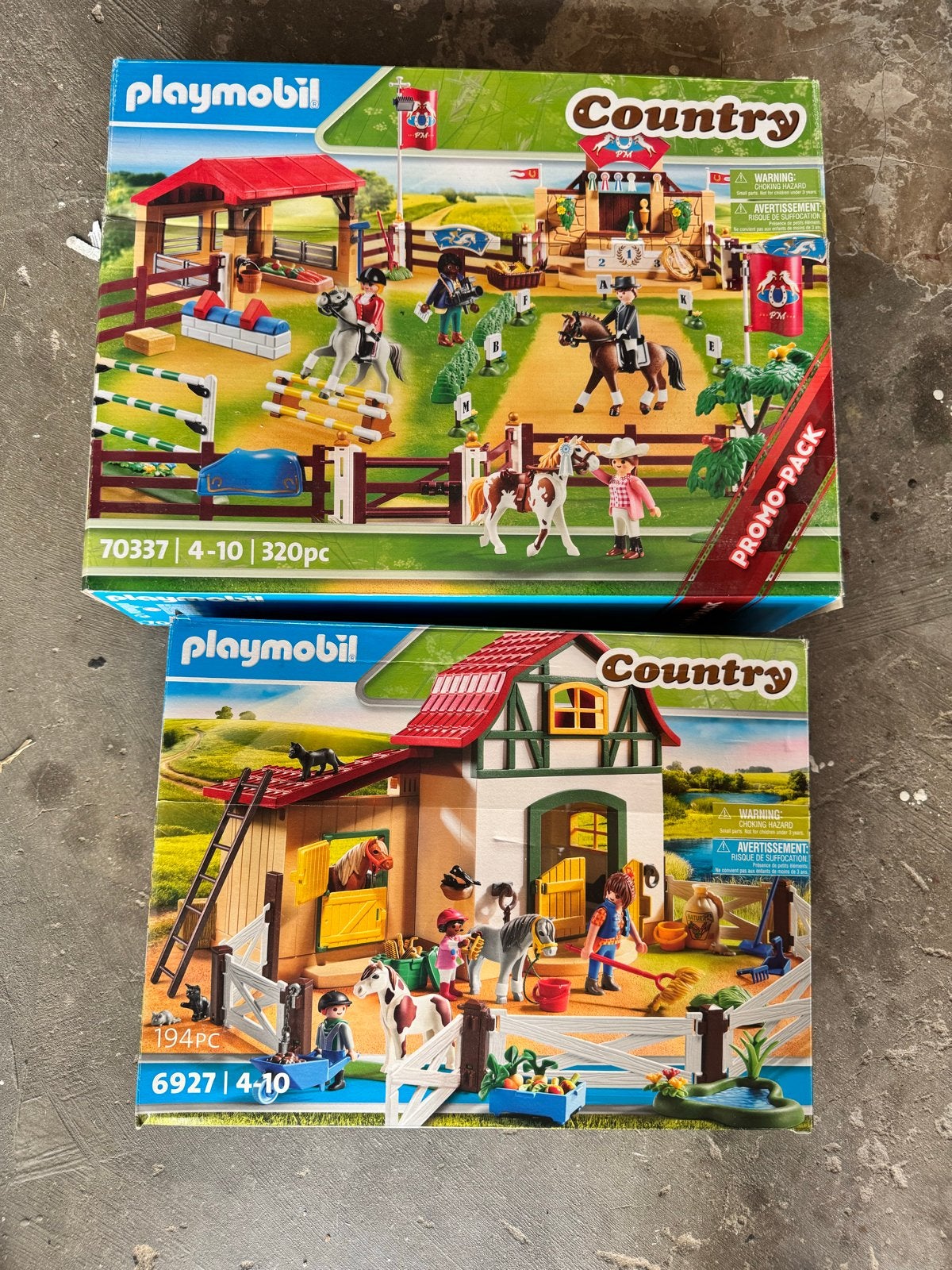 Playmobil Country Paardenstal en Paardenmanege Sets, Ophalen, Zo goed als nieuw