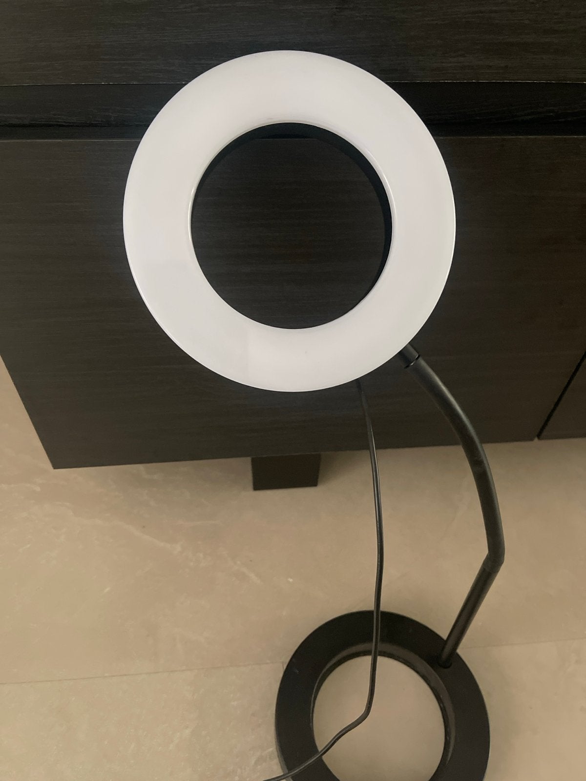 USB Ringlamp met telefoonhouder, Overige merken, Belichting, Ophalen, Zo goed als nieuw