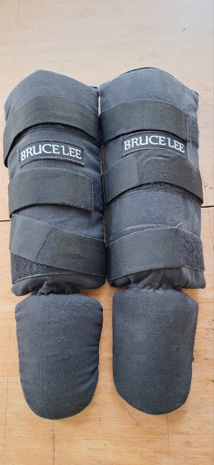 Kniebeschermers, Bruce Lee,maat M, Gebruikt, Overige, Vechtsportbescherming, Maat M