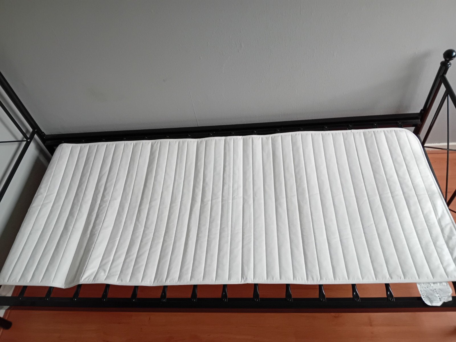 IKEA TULTA Matrasbeschermer Molton 208x78 cm Wit, Ophalen, Matrasbeschermer, Wit, Katoen