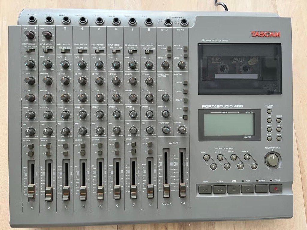 Tascam Portastudio 488, Ophalen of Verzenden, Gebruikt