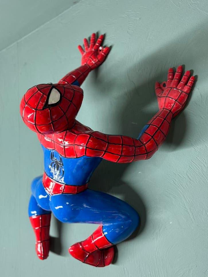 Klimmend Spiderman Beeld Muur Decoratie, Ophalen, Gebruikt, Fantasy