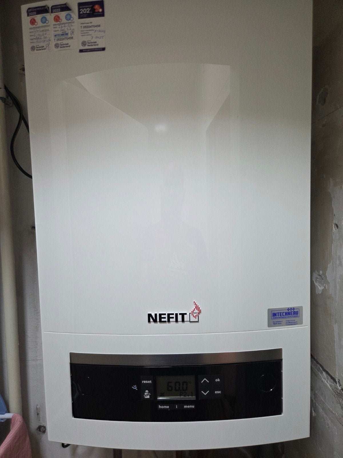 Nefit cv combiketel, Ophalen, Gebruikt, Cv-ketel of Combi-ketel, Hoog rendement (Hr)