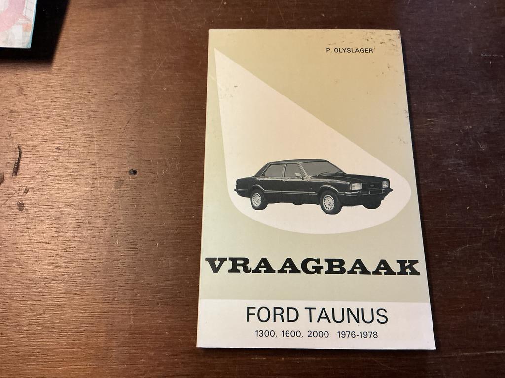 Vraagbaak Ford Taunus 1300, 1600, 2000 (1976-1978), Ophalen of Verzenden