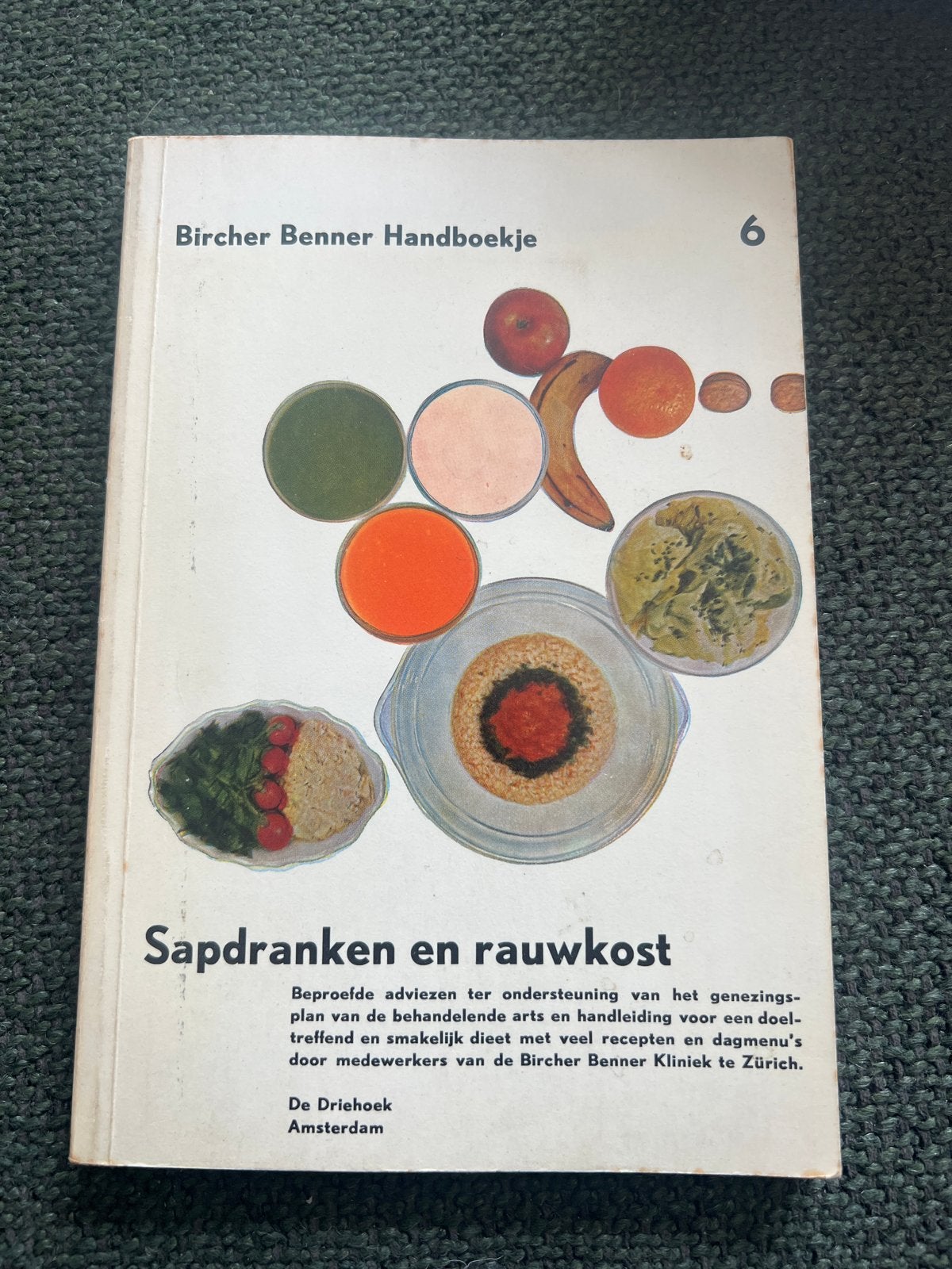 Bücher Benner Handboekje 6: Sapdranken en Rauwkost, Boeken, Ophalen of Verzenden, Gelezen