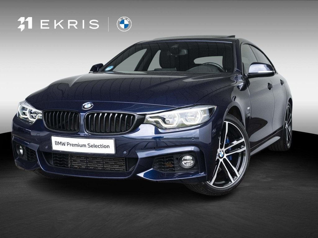 BMW 4 Serie Gran Coupé 418i | Executive | M Sport Plus Pakk, Auto's, BMW, Gebruikt, Met garantie (alle), Blauw, Origineel Nederlands