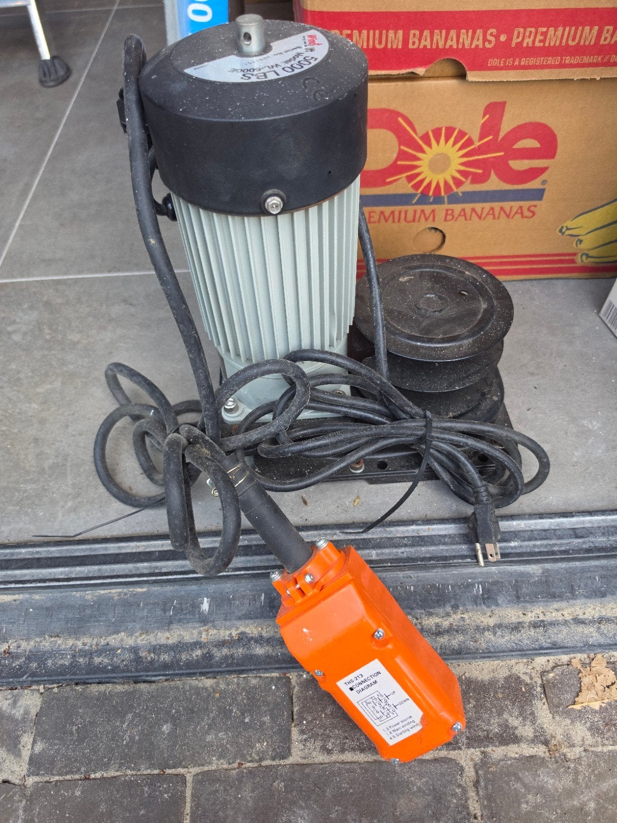 WindLift Lier WL-5000E - Elektrische Lier 230V, WindLift, Onbekend, Nieuw, Ophalen of Verzenden