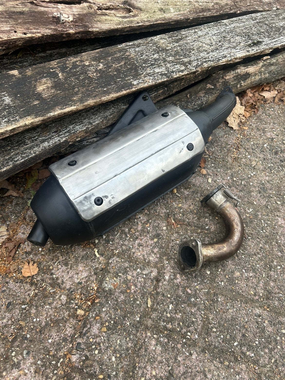 ️ORGINELE SM06 UITLAAT️, Ophalen, Zo goed als nieuw, Uitlaat, Piaggio