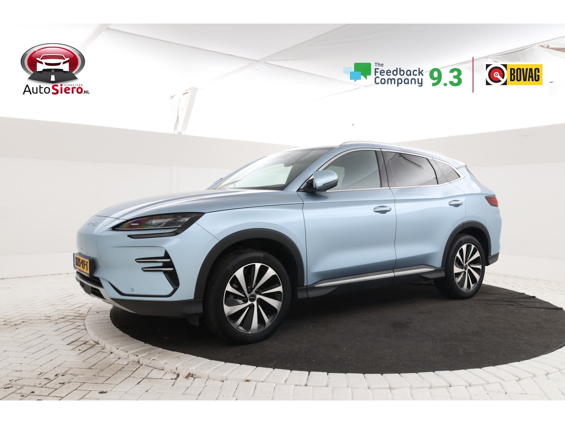 BYD SEAL U Comfort 71.8 kWh Apple carplay, fabrieksgarantie,, Seal U, Gebruikt, Met garantie (alle), Blauw