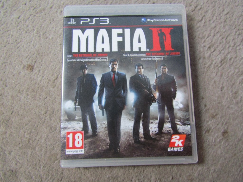 Playstation 3 spel: Mafia 2, Spelcomputers en Games, Avontuur en Actie, Gebruikt, Vanaf 18 jaar, 1 speler
