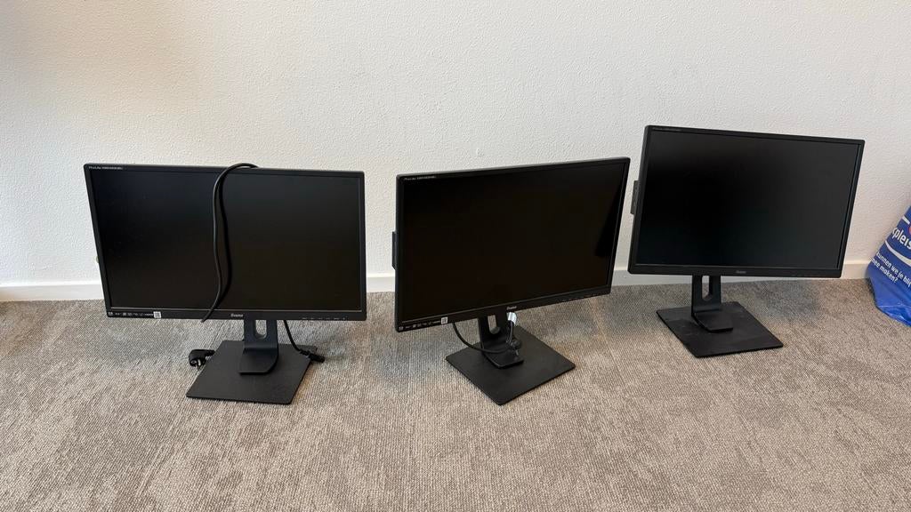 2 VERKOCHT =1x Iiyama ProLite XB2483HSU-B3 Full HD monitoren, Computers en Software, Monitoren, Gebruikt, VA, Full HD, Ingebouwde speakers