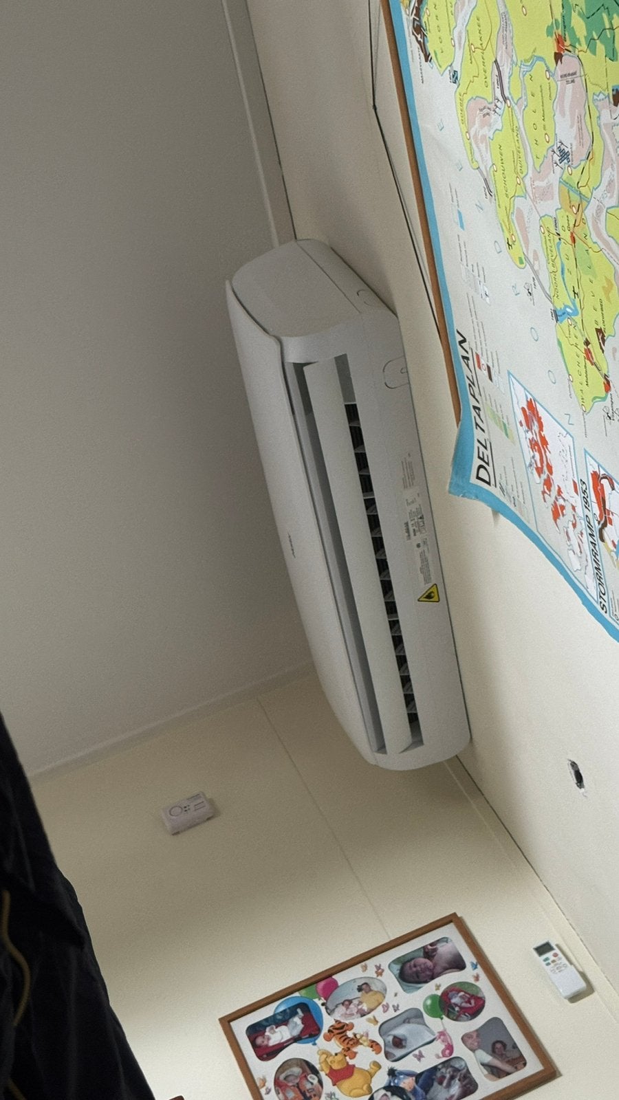 Haier binnenunit AS68TEBHRA, Witgoed en Apparatuur, 3 snelheden of meer, Ophalen of Verzenden, Zo goed als nieuw, Afstandsbediening