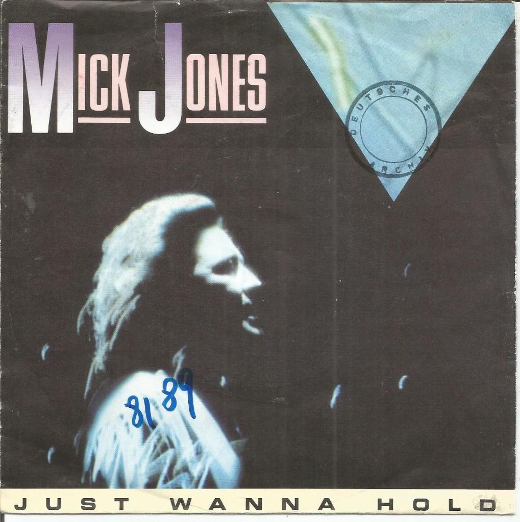 Mick Jones – Just Wanna Hold (1989), Gebruikt, Fotohoes, 7 inch, Ophalen of Verzenden