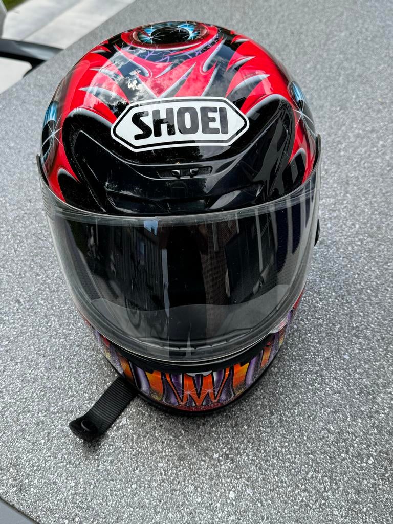 Shoei Interceptor Manako TC-1 Integraalhelm Maat S, Motoren, Kleding | Motorhelmen, Heren, Ophalen of Verzenden, Integraalhelm