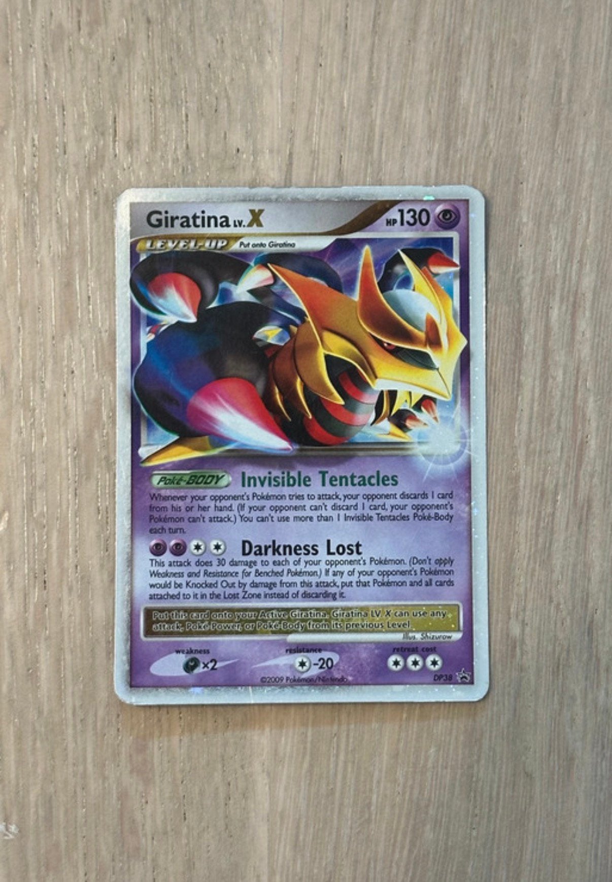 Giratina Lv.X DP38, Ophalen of Verzenden, Zo goed als nieuw, Losse kaart
