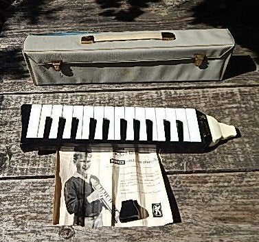 Leuke Vintage Hohner Melodica Piano 26 - mond piano, Ophalen of Verzenden, Gebruikt, Overige typen