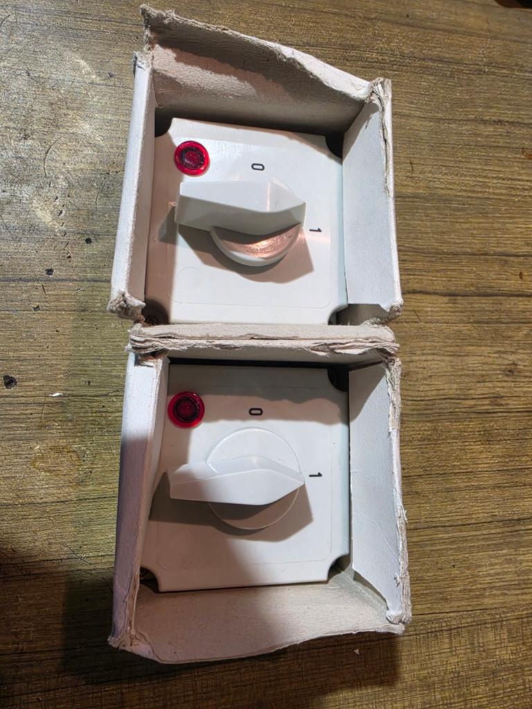 2x Wasmachine schakelaar WMSK20/3 nieuw in doos, Ophalen of Verzenden, Nieuw