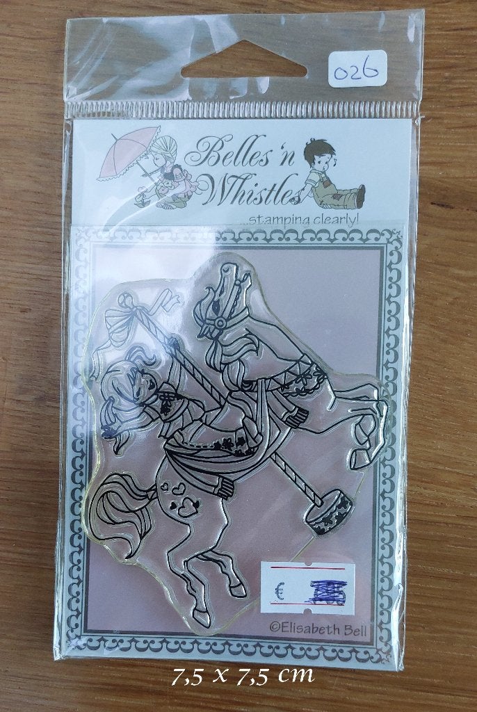 Belles en Whistle stempel, Ophalen of Verzenden, Zo goed als nieuw, Clearstamp