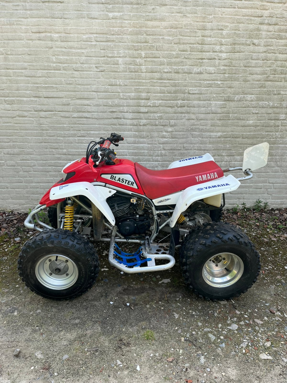 Yamaha blaster 200cc 2 takt FMF uitlaatsysteem, Ophalen