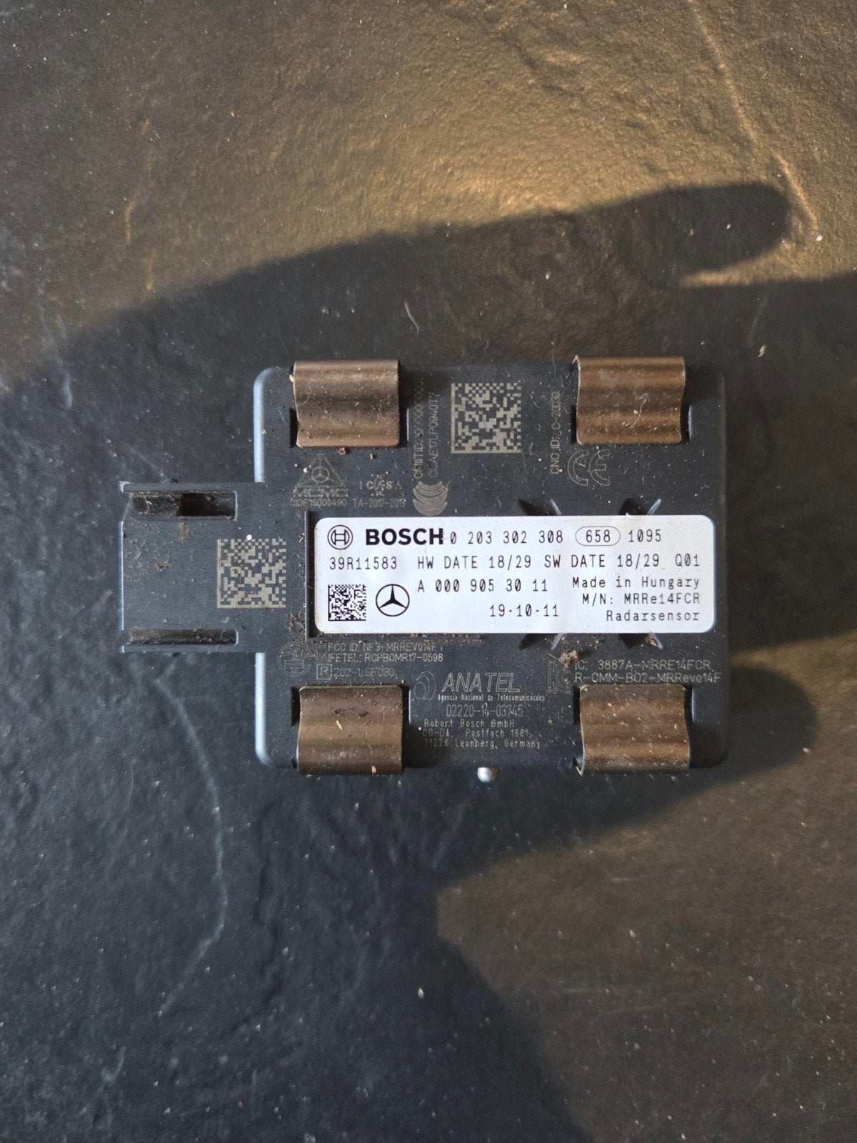 Mercedes-Benz Radarsensor Bosch A 000 905 30 11, Ophalen of Verzenden, Gebruikt, Mercedes-Benz