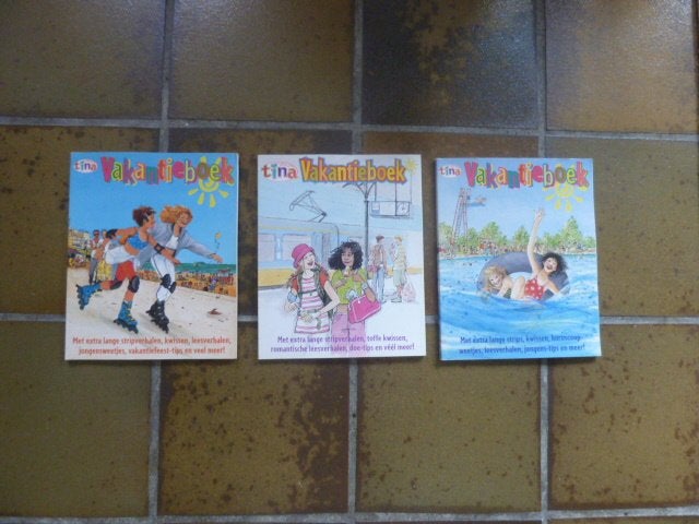 Tina Vakantie Boeken, Meerdere stripboeken, Ophalen of Verzenden, Zo goed als nieuw, Tina
