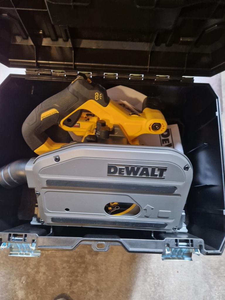 Dewalt 54v invalzaag/cirkelzaag/slijpmachine, Invalzaag, Ophalen of Verzenden, Zo goed als nieuw, 30 tot 70 mm