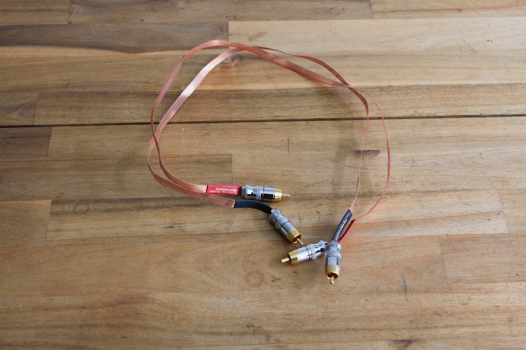 Nordost Flatline RCA interlinks. 75cm, Gebruikt, -, -, Ophalen of Verzenden