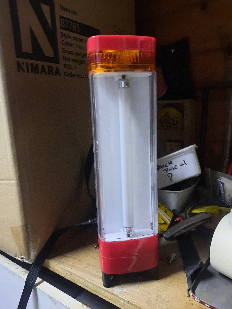 vintage pechlamp van philips even lezen aub, Auto diversen, Ophalen of Verzenden, Gebruikt