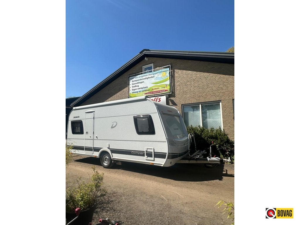 Dethleffs Camper 470 FR +luifel+mover, Caravans en Kamperen, Rondzit, Kachel, Overige typen, Dethleffs