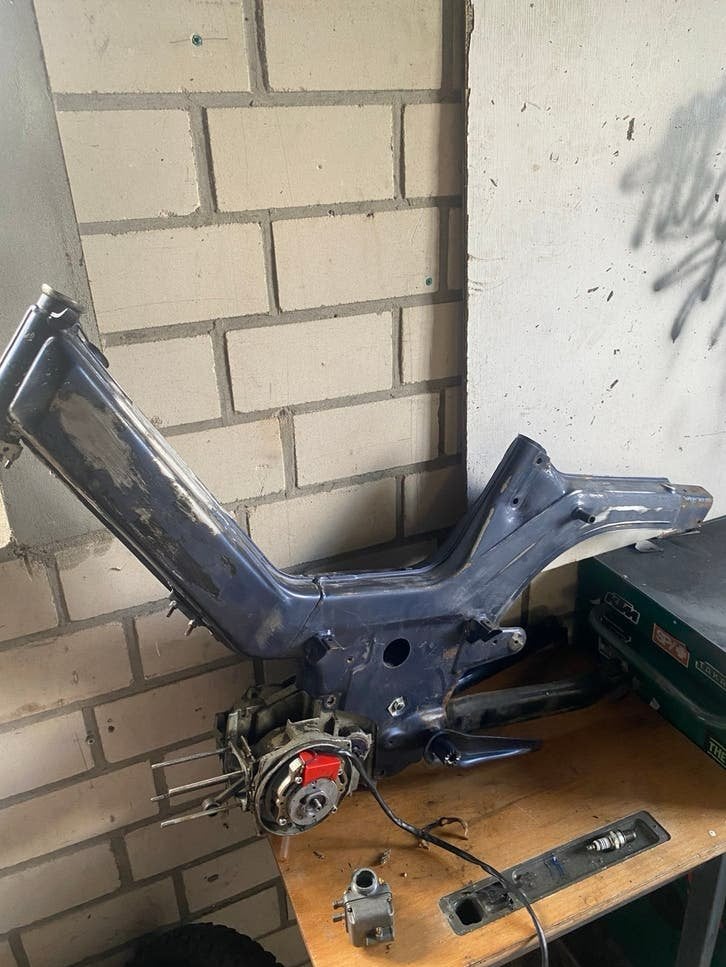 Puch maxi frame ( zomder blok, Ophalen of Verzenden, Zo goed als nieuw, Blok