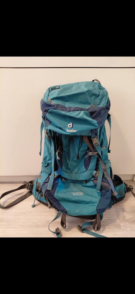 Deuter Rugzak 60 + 10 l - Slechts 2x gebruikt, 40 cm of meer, Gebruikt, Trekking, 60 cm of meer