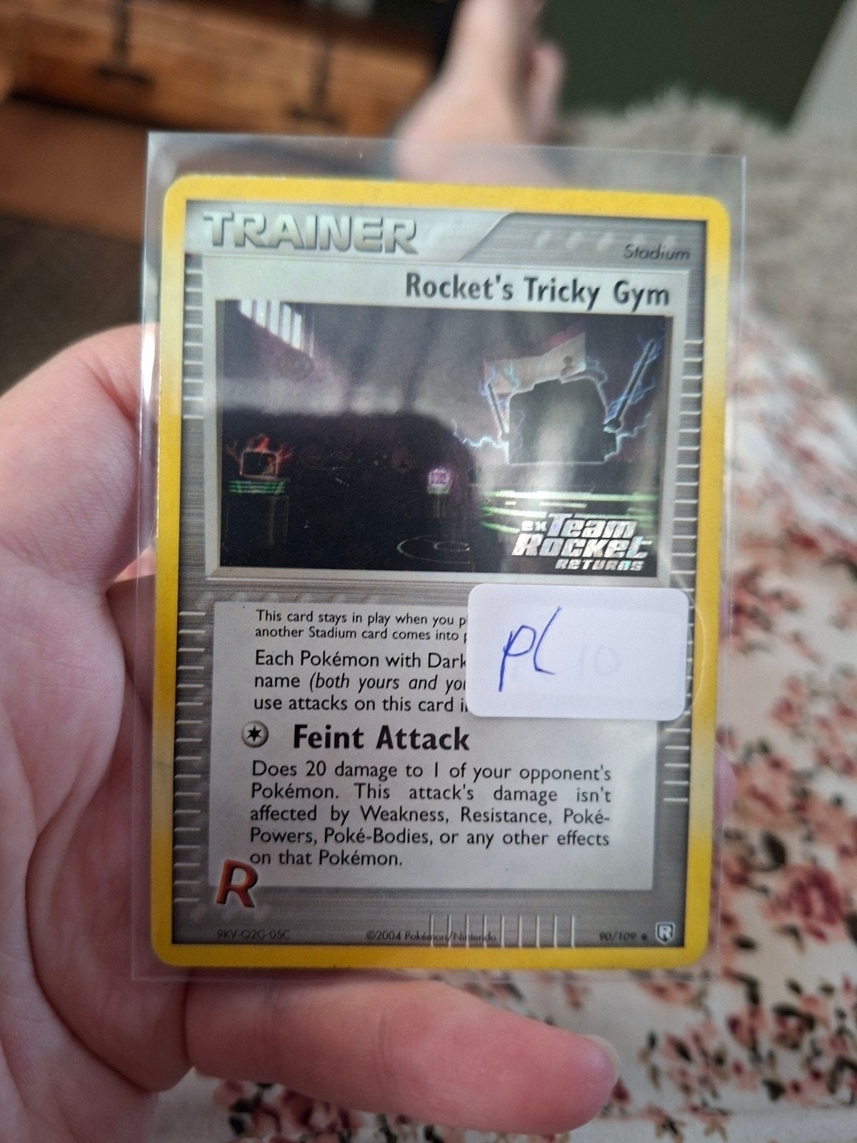 Rocket's Tricky Gym (2004) stamped - Team Rocket Returns, Ophalen of Verzenden, Gebruikt