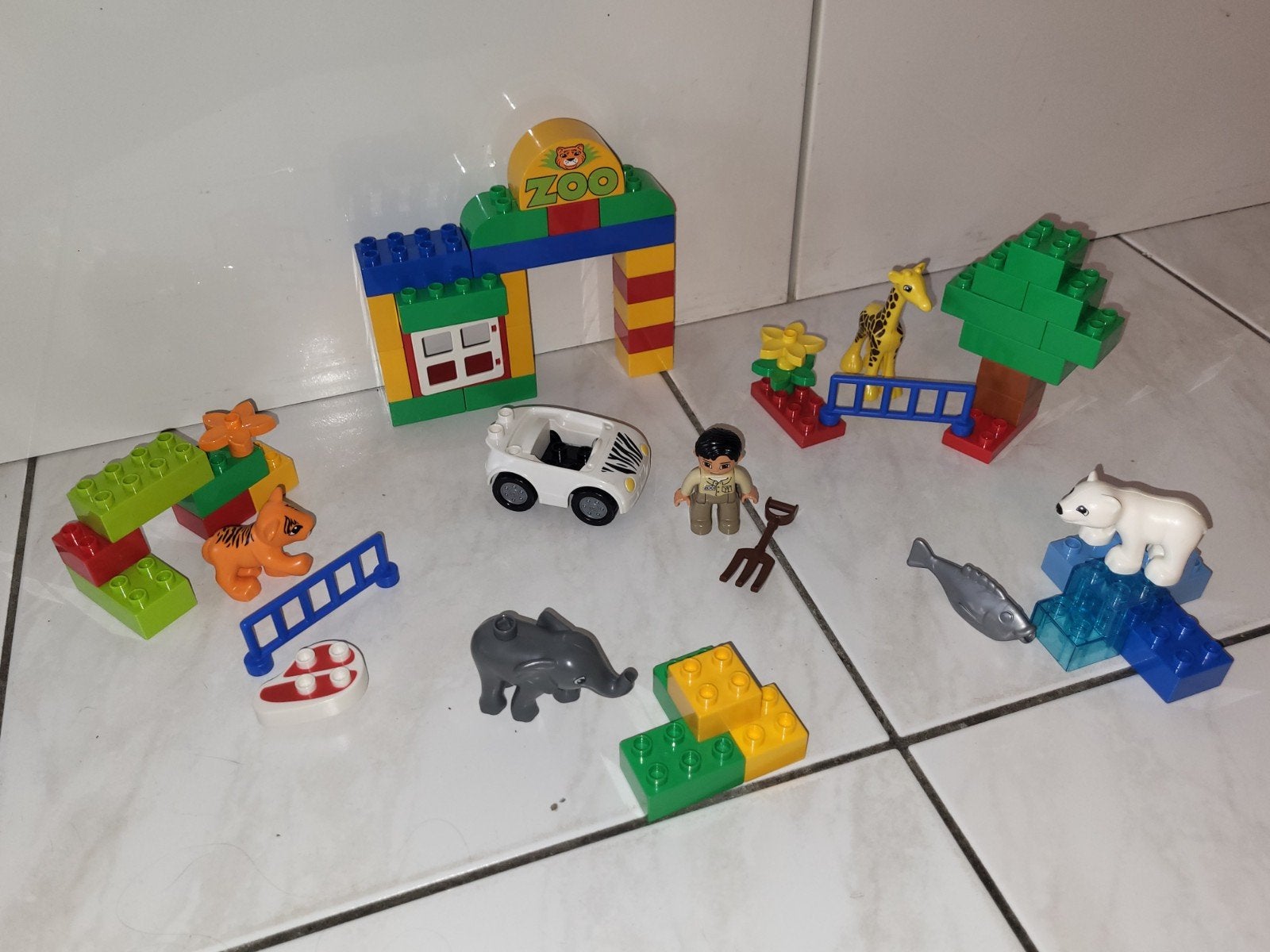Duplo mijn eerste dierentuin, Gebruikt, Ophalen of Verzenden, Duplo, Duplo