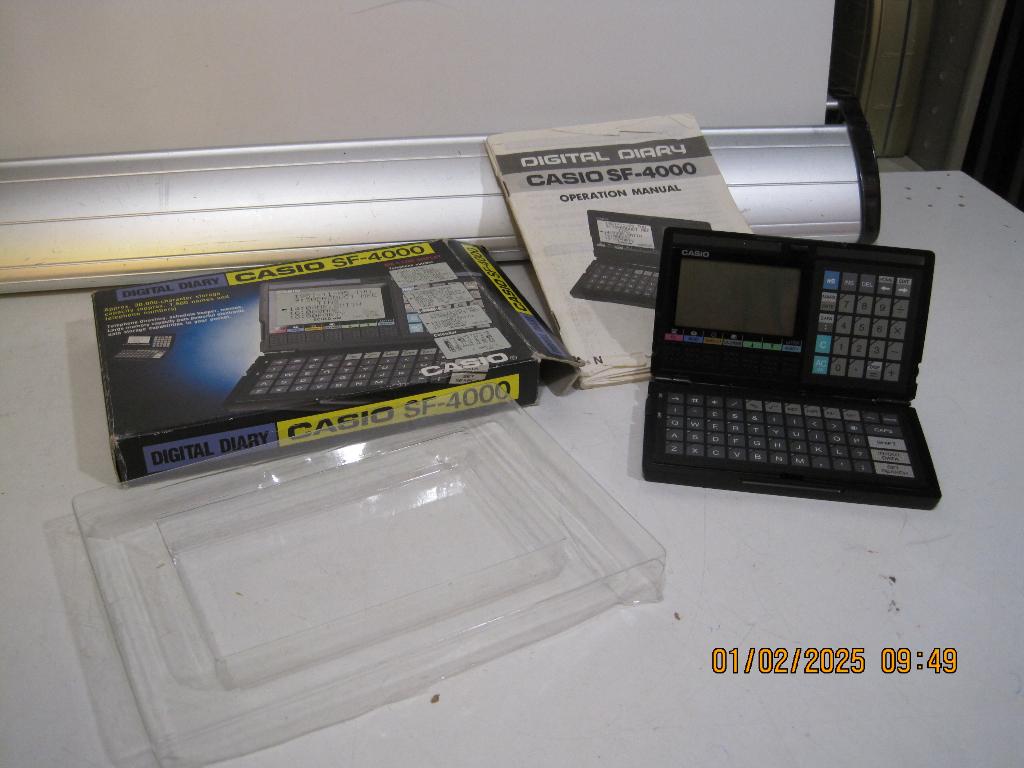 casio SF-4000 agenda digitaal werking onbekend (331), Ophalen of Verzenden, Gebruikt