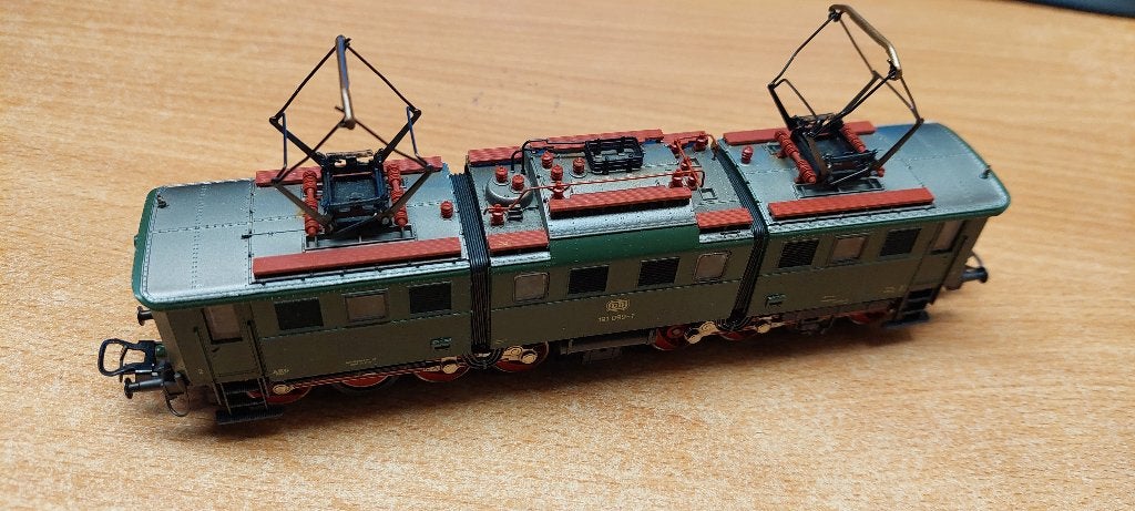Märklin 3629 Gelede elektrische locomotief BR 191 van de DB, Wisselstroom, Locomotief, Ophalen of Verzenden, Zo goed als nieuw