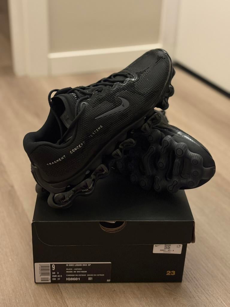 Nike Liquid Max x Fragment Herenschoenen, Ophalen of Verzenden, Nieuw, Zwart, Sneakers of Gympen
