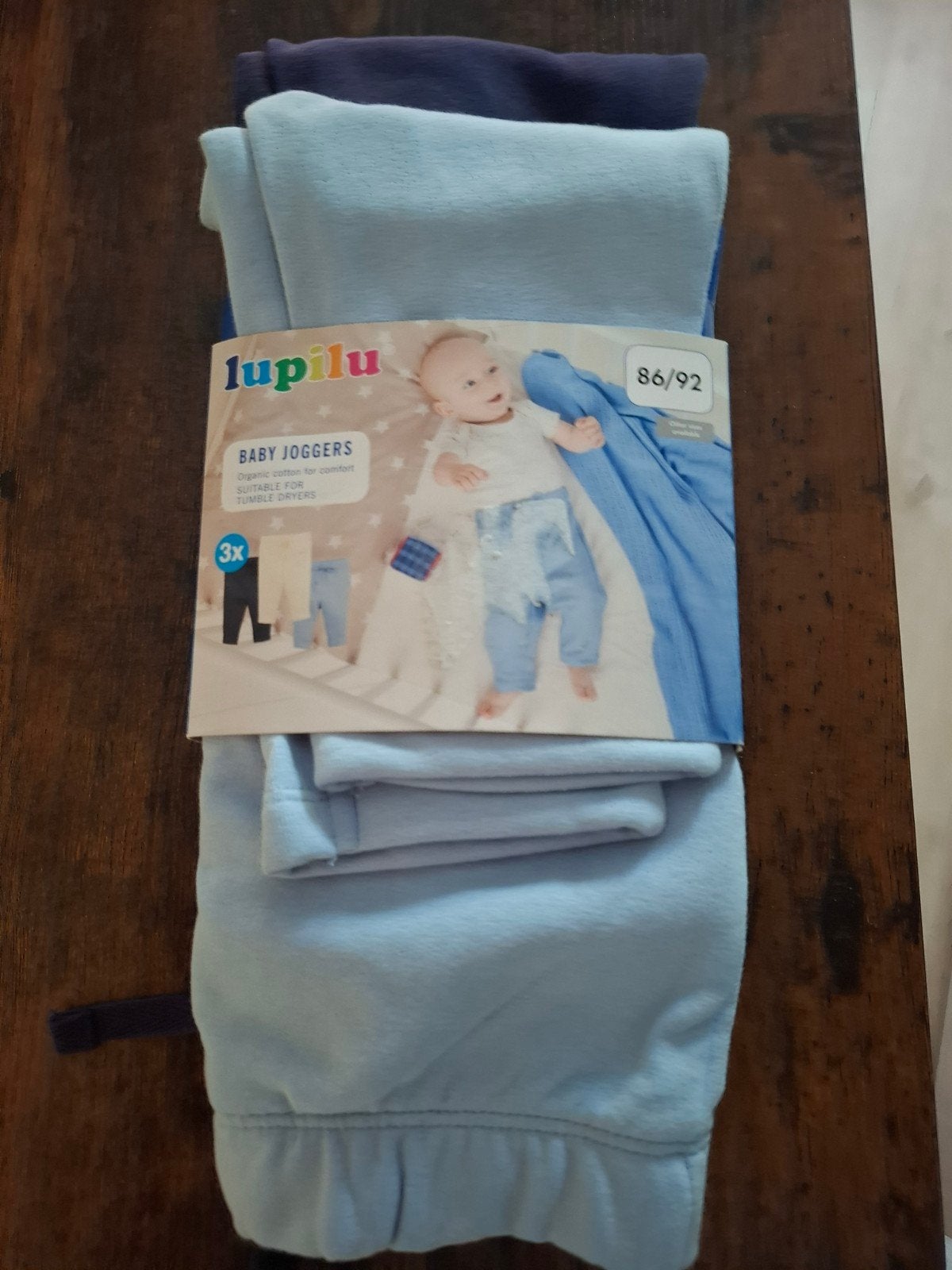 Lupilu Baby Joggers - 2-pack broekjes maat 86/92, Broekje, Jongetje of Meisje, Nieuw, Ophalen of Verzenden