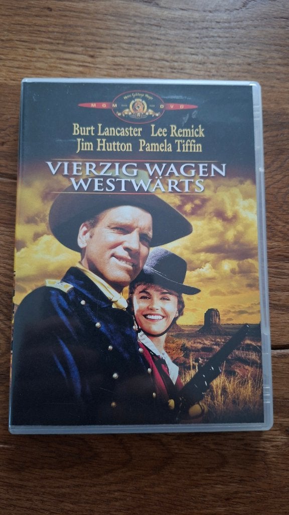 Vierzig Wagen westwärts western, Ophalen of Verzenden, Zo goed als nieuw, Spaans, Frans